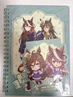 ウマ娘 2ndAnniversary オリジナルステッカー付リングノートのサムネイル
