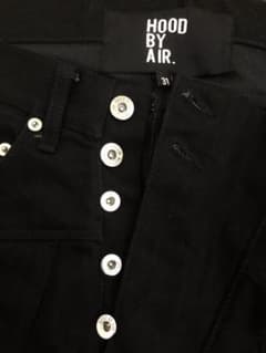 HBA フットバイエアー　フードバイエアー　ブラックデニムパンツのサムネイル