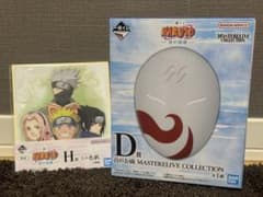 NARUTO 이치 반 쿠지 파도의 국편 D상 흰색의 면＆H상 미니 색종이