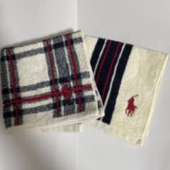 Ralph Lauren チェック柄タオルハンカチ 2枚セットのサムネイル