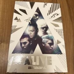 BIGBANG ALIVE CD/DVD 첫회 생산 한정판