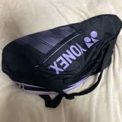 YONEX ラケットバッグ 黒/紫のサムネイル