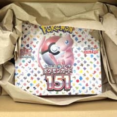 ポケモンカード 151 BOX シュリンク付きのサムネイル