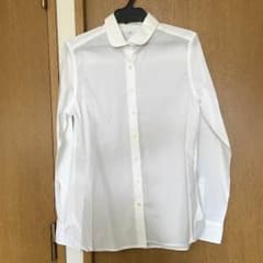 無印良品 白 長袖シャツ レディース Sサイズ  コットン100％のサムネイル