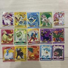 ポケモン 丸美屋 シール 15枚セットのサムネイル