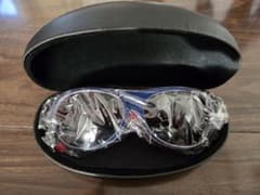 キムタク着用 TMT トリコロール サングラス 黒レンズ ケース付き