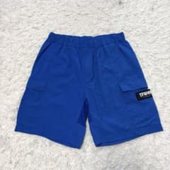TFW49 ゴルフ ハーフ パンツ カーゴ ブルー ロゴ ストレッチ ウェア