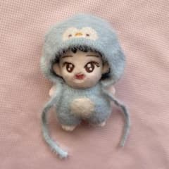 WayV 威神V NCT ウィンウィン ぬいぐるみ 10cm 帽子 サロペット