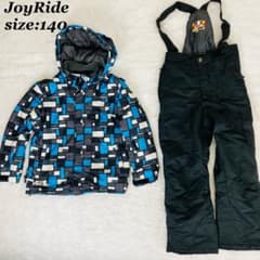 JoyRide キッズ スキーウェア 上下セット 140 スノーボード【182
