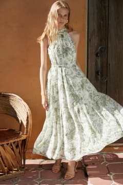 エステラケー Positano Belted long Dress 2 - メルカリ