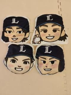 （非売品）埼玉西武ライオンズ　プレイヤーズ2WAYブランケット　全4種セット 非売品）埼玉西武ライオンズ プレイヤーズ2WAYブランケット 全4種