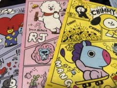 쿠라 스시 BT21 클리어 파일