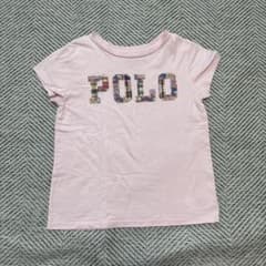 【キッズ】POLO Ralph Laurenピンク Tシャツ M (8-10)のサムネイル