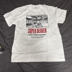 SUPER BEAVER 15周年記念 Tシャツ ホワイト - メルカリ