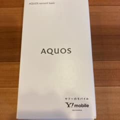 新品未使用 AQUOS sense4 basic ブラック 64 GBのサムネイル