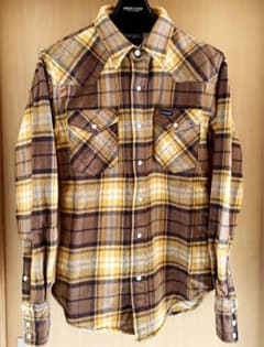 専用n.hoolywood wrangler チェックシャツ ネルシャツのサムネイル