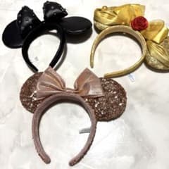 Disney☆激かわカチューシャ3点セット！！ディズニーランドのサムネイル