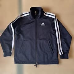adidasジャージ黒130cmのサムネイル