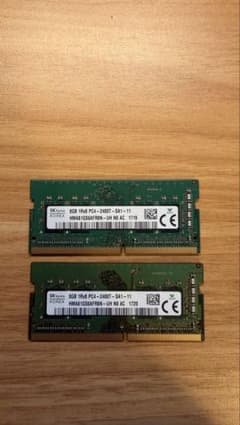 SK hynix 16GB (8GB x 2) DDR4 メモリ 2400T - メルカリ