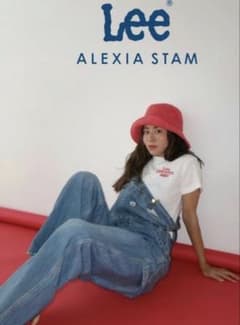 ALEXIASTAM×Lee デニムオーバーオール - メルカリ