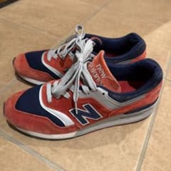 New Balance 997 スニーカー レッド ネイビーのサムネイル
