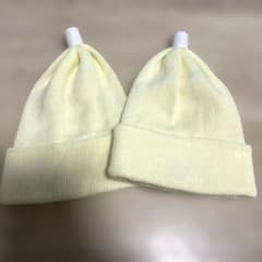 赤ちゃん 新生児 帽子 2個セットのサムネイル