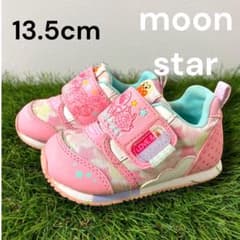 moonstar アンパンマン ピンク 13.5cm キッズスニーカー 女の子