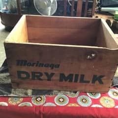 Morinaga DRY MILK 木製箱 森永　大正～昭和 Morinaga DRY MILK 木製箱 森永 大正～昭和 - メルカリ