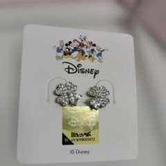 Disney クローバー ピアス ストーン付きのサムネイル