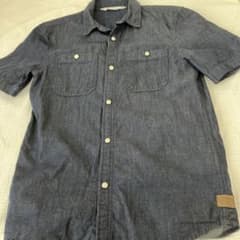 H&M デニムシャツ 半袖 152cmのサムネイル