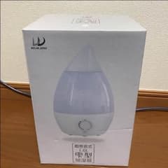 専用ページ！新品未使用！超音波式雫型加湿器のサムネイル
