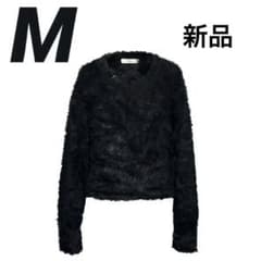 jentlouisジェントルイス Neck Pierce Shaggy Knit Neck Pierce Shaggy Knit – Jent Louis