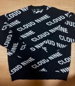 AZUL BY MOUSSY ロゴニット セーター ブラックのサムネイル