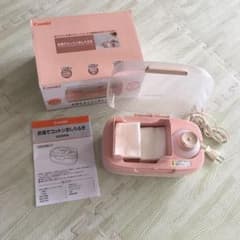 コンビ お湯でコットンおしりふき ピンクのサムネイル