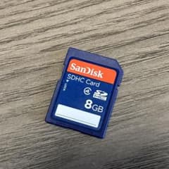SanDisk SDHCカード 8GB 動作確認済みのサムネイル