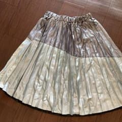ZARA シルバープリーツスカートのサムネイル