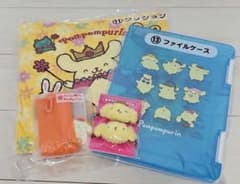 【未使用】サンリオ ポムポムプリン 当りくじ 4点セットのサムネイル