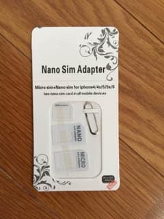 Nano SIM変換アダプタのサムネイル