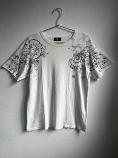 パラスパレス 和柄 龍プリント Tシャツ ホワイト M - メルカリ