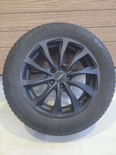 ブリヂストンVRXスタッドレス17インチホイール付4本セット215/60r17