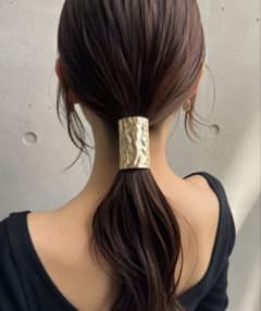 ゴールドカラー メタル ヘアアクセサリーのサムネイル