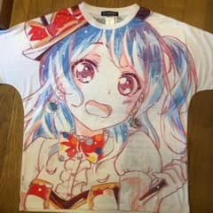 Ani-Art フルグラフィックTシャツ Lサイズ 松原花音 (ハロハピ)のサムネイル