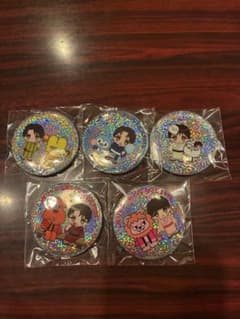 M!LK 夏祭り 缶バッジ ニッポン元気花火 コンプリート 5個セット ③