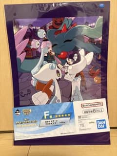 一番くじ ポケモンマスターズEX F賞 ポケマスアートクリアポスターのサムネイル