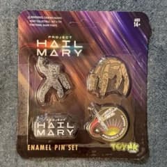 [日本未発売] プロジェクト・ヘイル・メアリー　メタルバッジ 4個セット 日本未発売] プロジェクト・ヘイル・メアリー メタルバッジ 4個セット