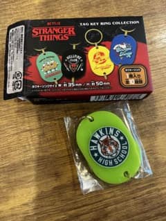 Stranger Things 태그 키링 Hawkins High
