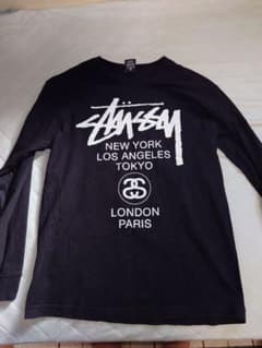 Stussy World Tour 長袖カットソー Mサイズのサムネイル