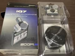 最終値下げ　ZOOM iQ7 MSステレオマイク iPhone iPad用のサムネイル