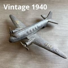 ビンテージ大型鋳鉄第二次世界大戦ダグラスツインエンジン爆撃機モデル 1940年代 ビンテージ大型鋳鉄第二次世界大戦ダグラスツインエンジン爆撃機モデル