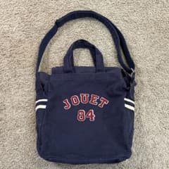 2wey bag バッグ かばん ネイビー トートのサムネイル